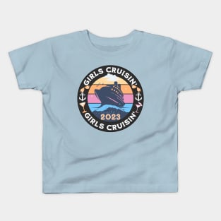 2023 Girls Cruisin' Vacation Kids T-Shirt